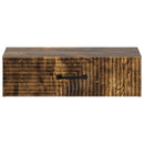 Væghængt Sideskab Røget eg 59 x 34,5 x 17 cm Konstrueret træ