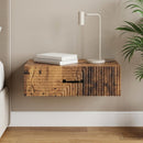 Væghængt Sideskab Gammelt træ 59 x 34,5 x 17 cm Konstrueret træ