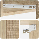 Væghængt Sideskab Sonoma-eg 87,5 x 34,5 x 17 cm Konstrueret træ