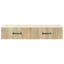 Væghængt Sideskab Sonoma-eg 87,5 x 34,5 x 17 cm Konstrueret træ