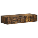 Væghængt Sideskab Røget eg 87,5 x 34,5 x 17 cm Konstrueret træ