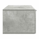 Væghængt TV-skab Betongrå 59,5 x 41 x 30 cm Konstrueret træ