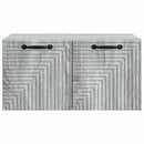 Væghængt TV-skab Vægmonteret Grå sonoma-eg 59,5 x 41 x 30 cm