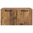 Væghængt TV-skab Gammelt træ 59,5 x 41 x 30 cm Konstrueret træ
