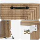 Væghængt TV-skab Artisan-eg 59,5 x 41 x 30 cm Konstrueret træ