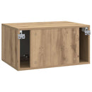Væghængt TV-skab Artisan-eg 59,5 x 41 x 30 cm Konstrueret træ