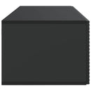 Væghængt TV-skab Sort 78,5 x 41 x 30 cm Konstrueret træ