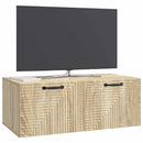 Væghængt TV-skab Sonoma-eg 78,5 x 41 x 30 cm Konstrueret træ