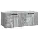 Væghængt TV-skab Vægmonteret Grå sonoma-eg 78,5 x 41 x 30 cm