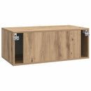 Væghængt TV-skab Artisan-eg 78,5 x 41 x 30 cm Konstrueret træ