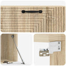 Væghængt TV-skab Sonoma-eg 98 x 41 x 30 cm Konstrueret træ