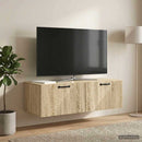 Væghængt TV-skab Sonoma-eg 98 x 41 x 30 cm Konstrueret træ