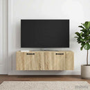 Væghængt TV-skab Sonoma-eg 98 x 41 x 30 cm Konstrueret træ