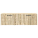 Væghængt TV-skab Sonoma-eg 98 x 41 x 30 cm Konstrueret træ