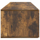 Væghængt TV-skab Røget eg 98 x 41 x 30 cm Konstrueret træ