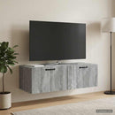 Væghængt TV-skab Grå sonoma-eg 98 x 41 x 30 cm Konstrueret træ
