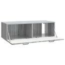 Væghængt TV-skab Grå sonoma-eg 98 x 41 x 30 cm Konstrueret træ