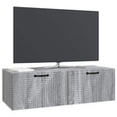 Væghængt TV-skab Grå sonoma-eg 98 x 41 x 30 cm Konstrueret træ