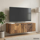 Væghængt TV-skab Gammelt træ 98 x 41 x 30 cm Konstrueret træ