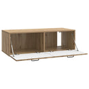 Væghængt TV-skab Artisan-eg 98 x 41 x 30 cm Konstrueret træ