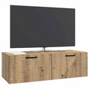Væghængt TV-skab Artisan-eg 98 x 41 x 30 cm Konstrueret træ