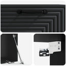 Væghængt TV-skab Sort 59,5 x 31 x 30 cm Konstrueret træ