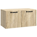 Væghængt TV-skab Sonoma-eg 59,5 x 31 x 30 cm Konstrueret træ