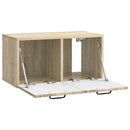 Væghængt TV-skab Sonoma-eg 59,5 x 31 x 30 cm Konstrueret træ