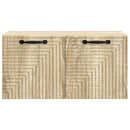 Væghængt TV-skab Sonoma-eg 59,5 x 31 x 30 cm Konstrueret træ