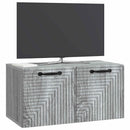 Væghængt TV-skab Vægmonteret Grå sonoma-eg 59,5 x 31 x 30 cm