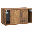 Væghængt TV-skab Gammelt træ 59,5 x 31 x 30 cm Konstrueret træ