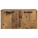 Væghængt TV-skab Gammelt træ 59,5 x 31 x 30 cm Konstrueret træ