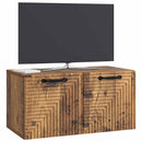 Væghængt TV-skab Gammelt træ 59,5 x 31 x 30 cm Konstrueret træ