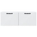 Væghængt TV-skab Hvid 78,5 x 31 x 30 cm Konstrueret træ