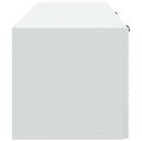 Væghængt TV-skab Hvid 78,5 x 31 x 30 cm Konstrueret træ