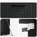 Væghængt TV-skab Sort 78,5 x 31 x 30 cm Konstrueret træ