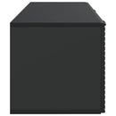 Væghængt TV-skab Sort 78,5 x 31 x 30 cm Konstrueret træ