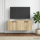 Væghængt TV-skab Sonoma-eg 78,5 x 31 x 30 cm Konstrueret træ