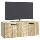 Væghængt TV-skab Sonoma-eg 78,5 x 31 x 30 cm Konstrueret træ
