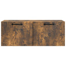 Væghængt TV-skab Røget eg 78,5 x 31 x 30 cm Konstrueret træ