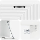 Væghængt TV-skab Hvid højglans 98 x 31 x 30 cm Konstrueret træ
