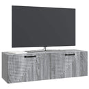 Væghængt TV-skab Grå sonoma-eg 98 x 31 x 30 cm Konstrueret træ
