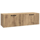 Væghængt TV-skab Artisan-eg 98 x 31 x 30 cm Konstrueret træ