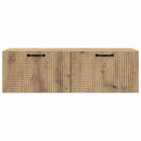 Væghængt TV-skab Artisan-eg 98 x 31 x 30 cm Konstrueret træ
