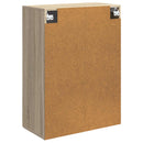 Vægmonteret skab Sonoma-eg 66 x 34,5 x 90 cm Konstrueret træ