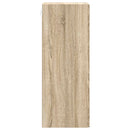 Vægmonteret skab Sonoma-eg 66 x 34,5 x 90 cm Konstrueret træ