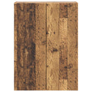 Vægmonteret skab Gammelt træ 66 x 34,5 x 90 cm Konstrueret træ