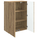 Vægmonteret skab 66 x 34,5 x 90 cm Konstrueret træ Artisan-eg