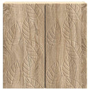 Vægmonteret skab Sonoma-eg 59 x 31 x 60 cm Konstrueret træ