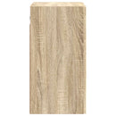 Vægmonteret skab Sonoma-eg 59 x 31 x 60 cm Konstrueret træ